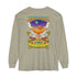 Namaste - Unisex (Back design) - Garment-dyed Long Sleeve T-Shirt